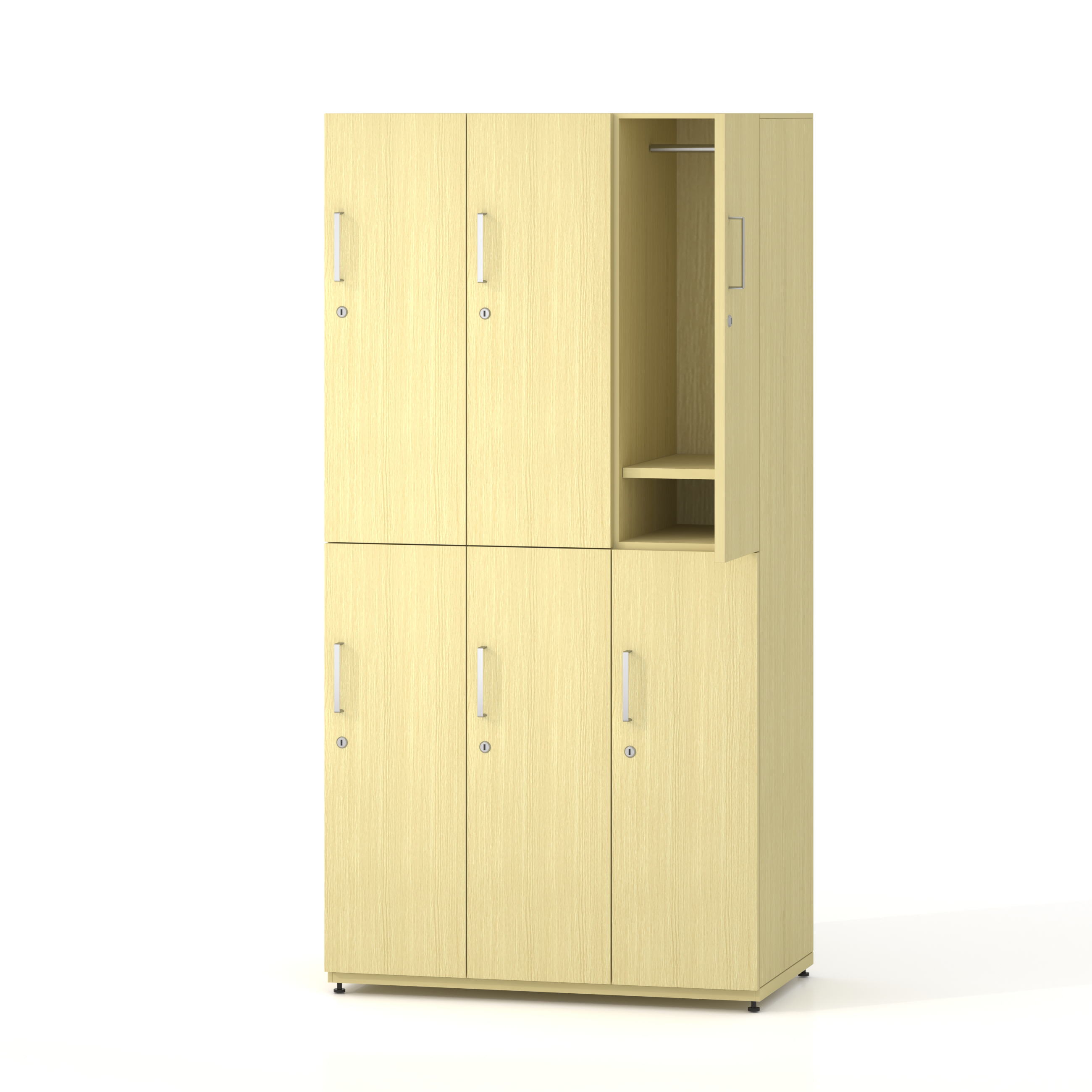 Стальной шкафчик для переноса древесного зерна